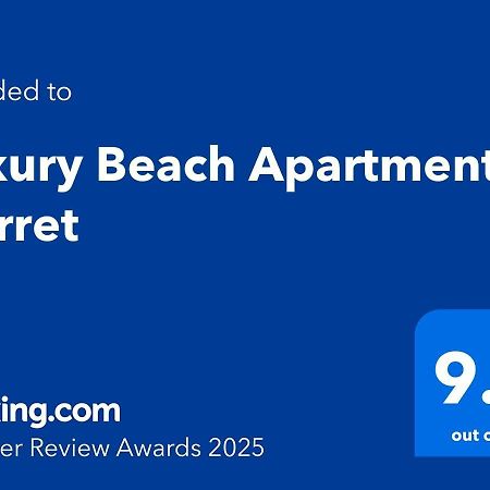 Luxury Beach Apartment In Qerret Голем Екстер'єр фото