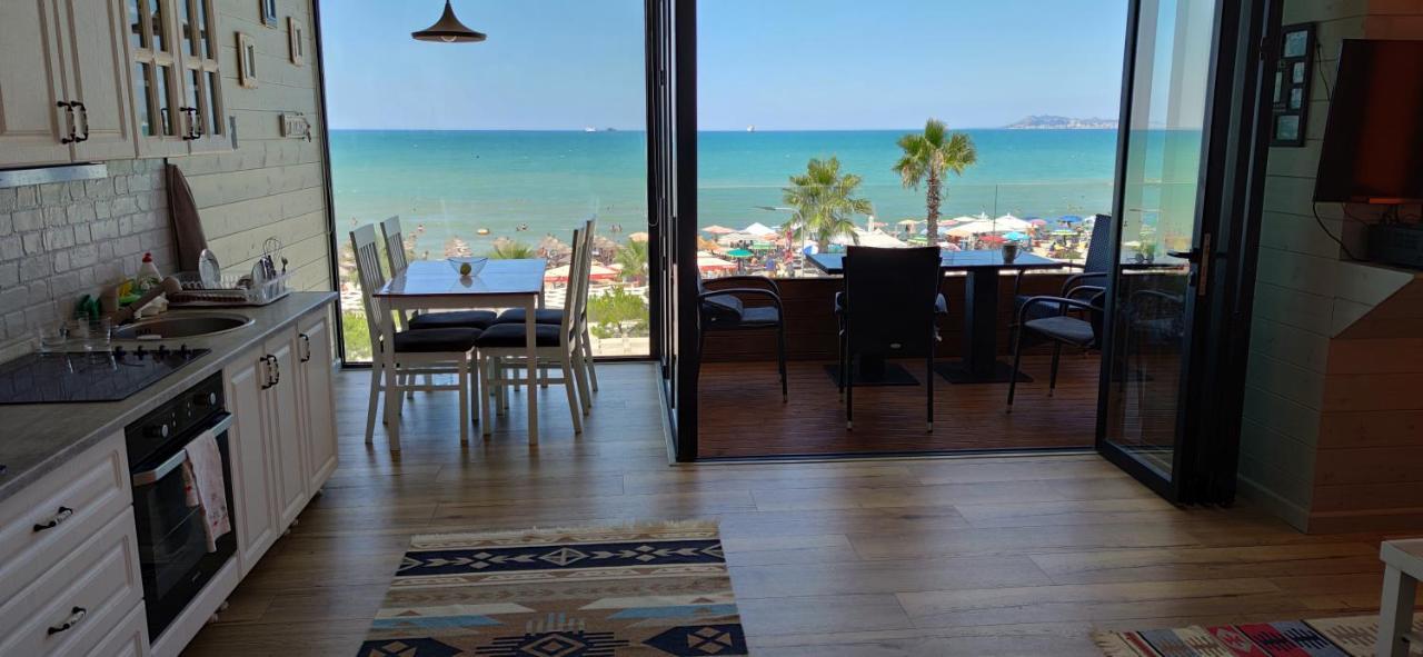 Luxury Beach Apartment In Qerret Голем Екстер'єр фото